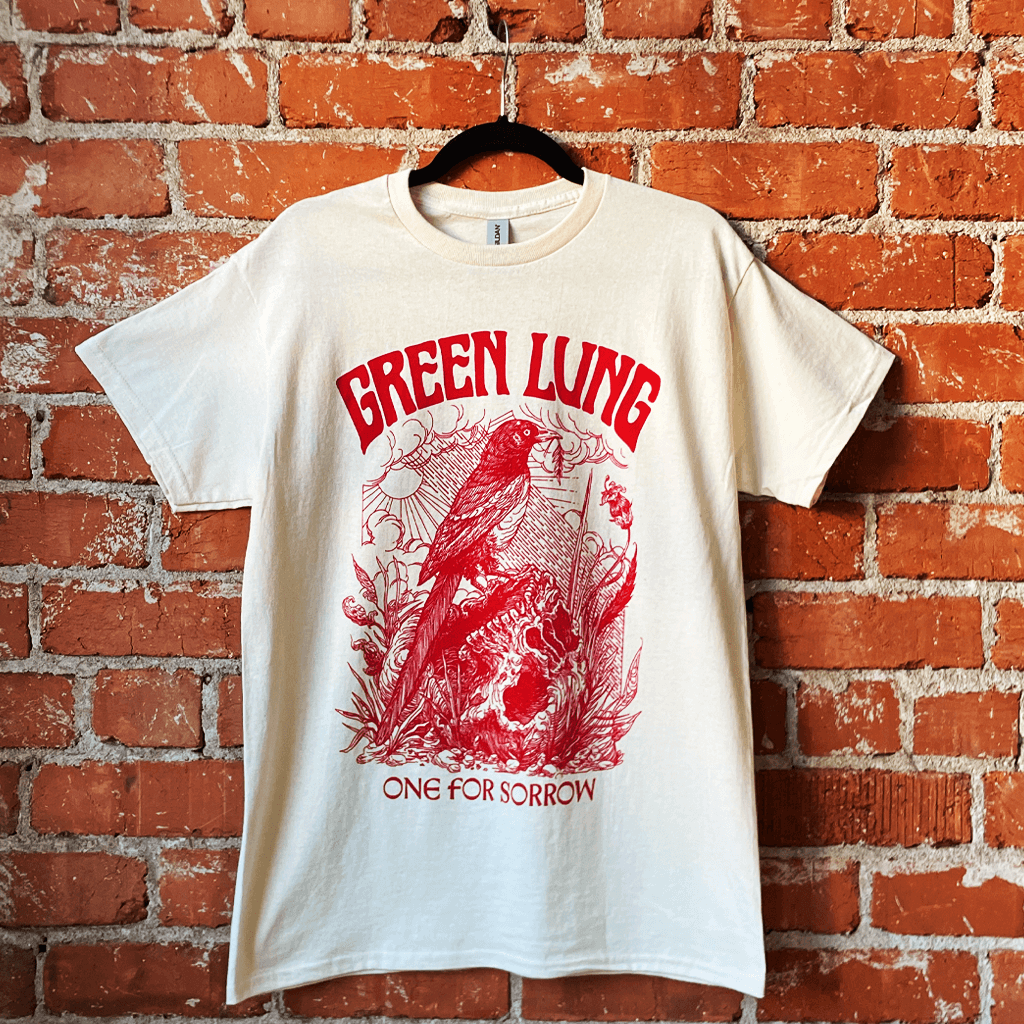 One for Sorrow Natural T-Shirt