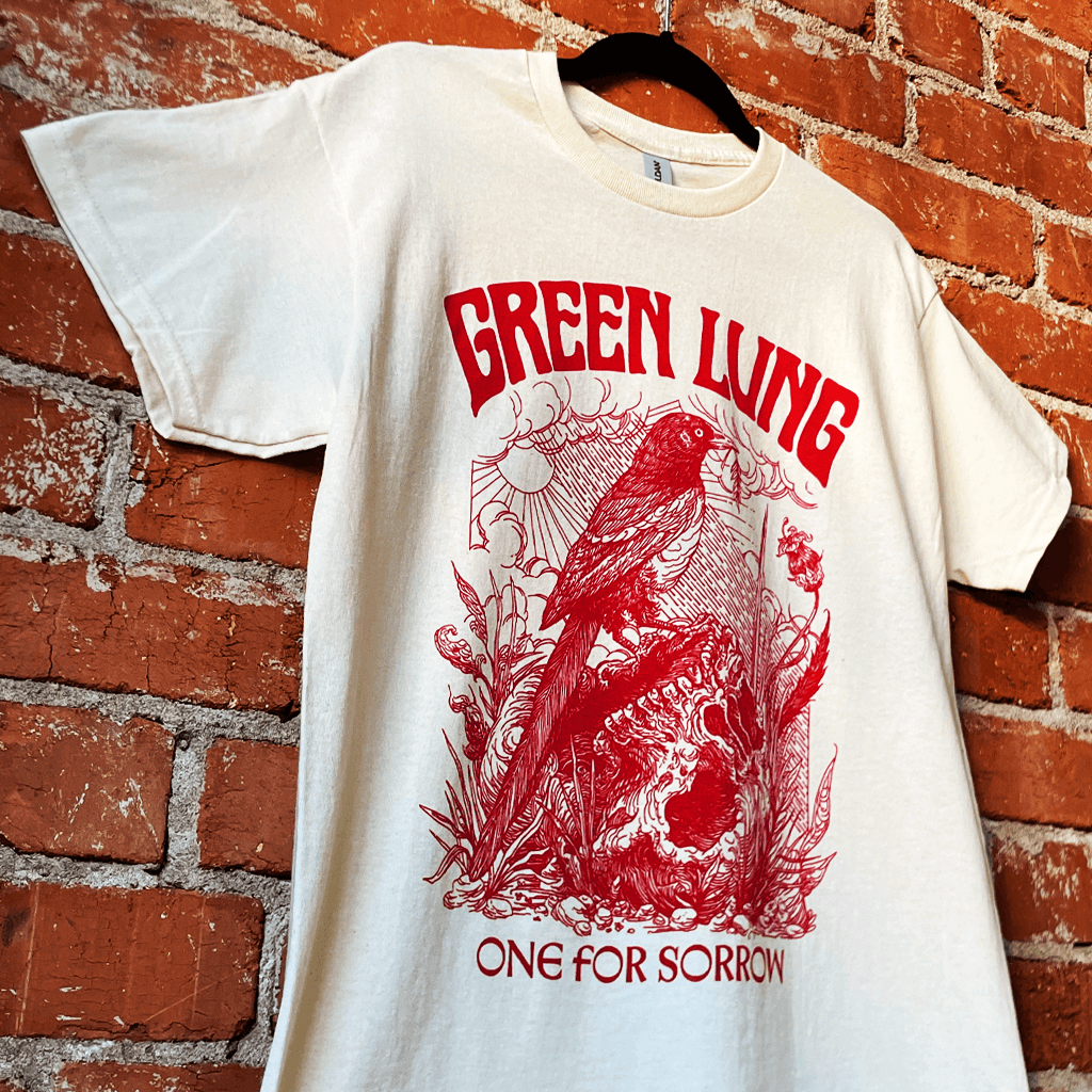 One for Sorrow Natural T-Shirt