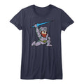 Ghost'N Goblins Girls Juniors S/S T-Shirt - Arthur - Solid Navy Hoodie, Sweatshirt | CiraTrend.com