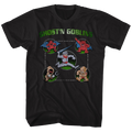 Ghost'N Goblins Mens S/S T-Shirt - Full Circle - Solid Black Hoodie, Sweatshirt | CiraTrend.com