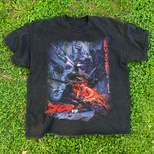 1993 'GODZILLA VS MECHA-GODZILLA II' PROMO WASHED BLACK TEE