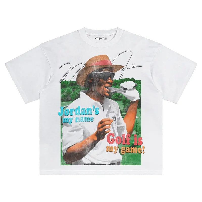 GOLF WITH MIKE TEE | VINTAGE GRAPHIC T-SHIRT SWEATSHIRT HOODIE | SPORT TEE | GIFT FOR FAN | CiraTrend.com