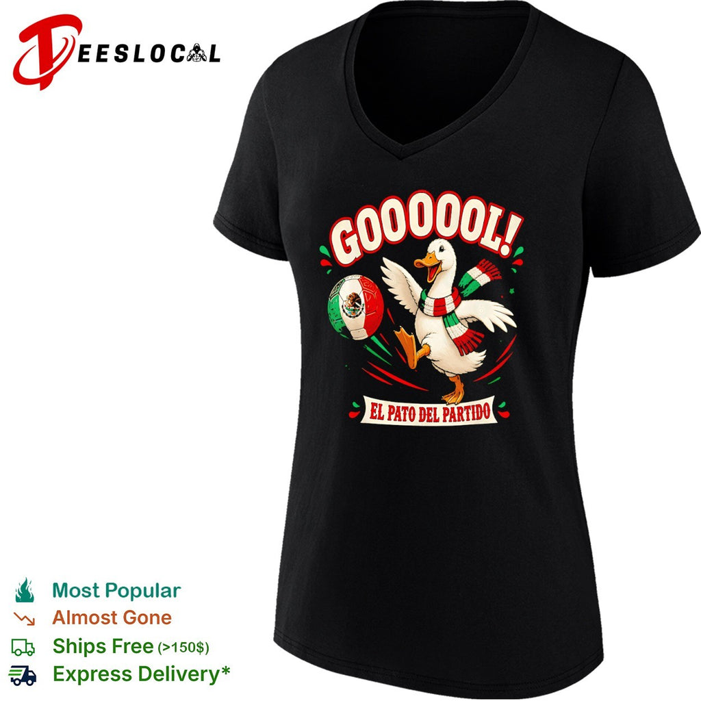 GOOOOOL El Pato del Partido Mexico Soccer Duck Shirt