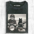 GRANDMA AND CAT TEE Hoodie, Sweatshirt | CiraTrend.com (Image 1)