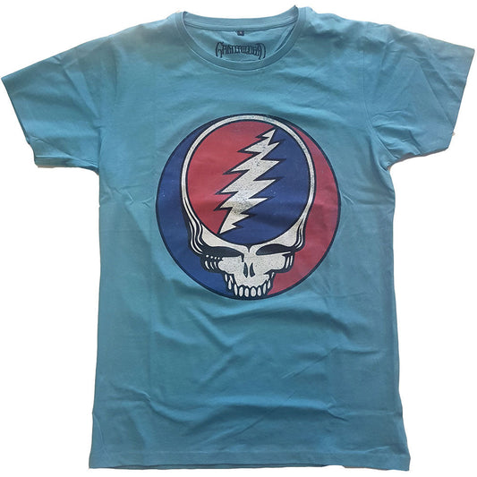 GRATEFUL DEAD Attractive T-Shirt, Steal Your Face Classic Style001