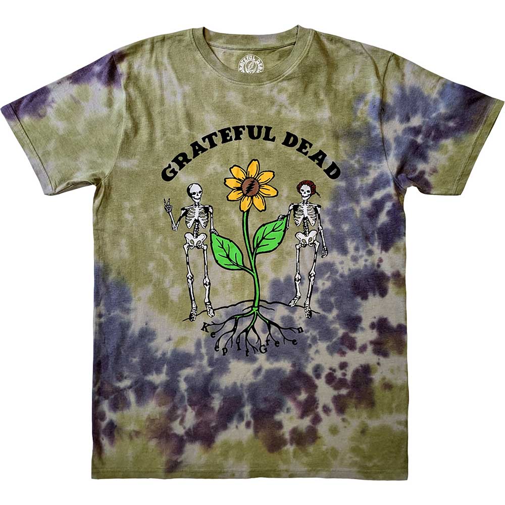 Grateful Dead T-Shirt: Keep It Green (Wash Collection)