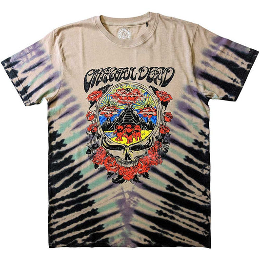 GRATEFUL DEAD ( EYE CLOUDS DIP-DYE ) T-SHIRT