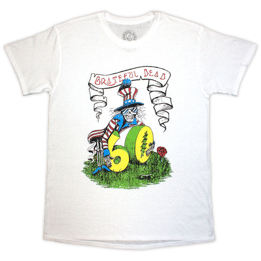 Grateful Dead | Official Band T-Shirt | 60th Rose Pose