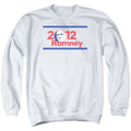 2012 Romney Mens Crewneck Sweatshirt White T-Shirts, Hoodie | CiraTrend.com