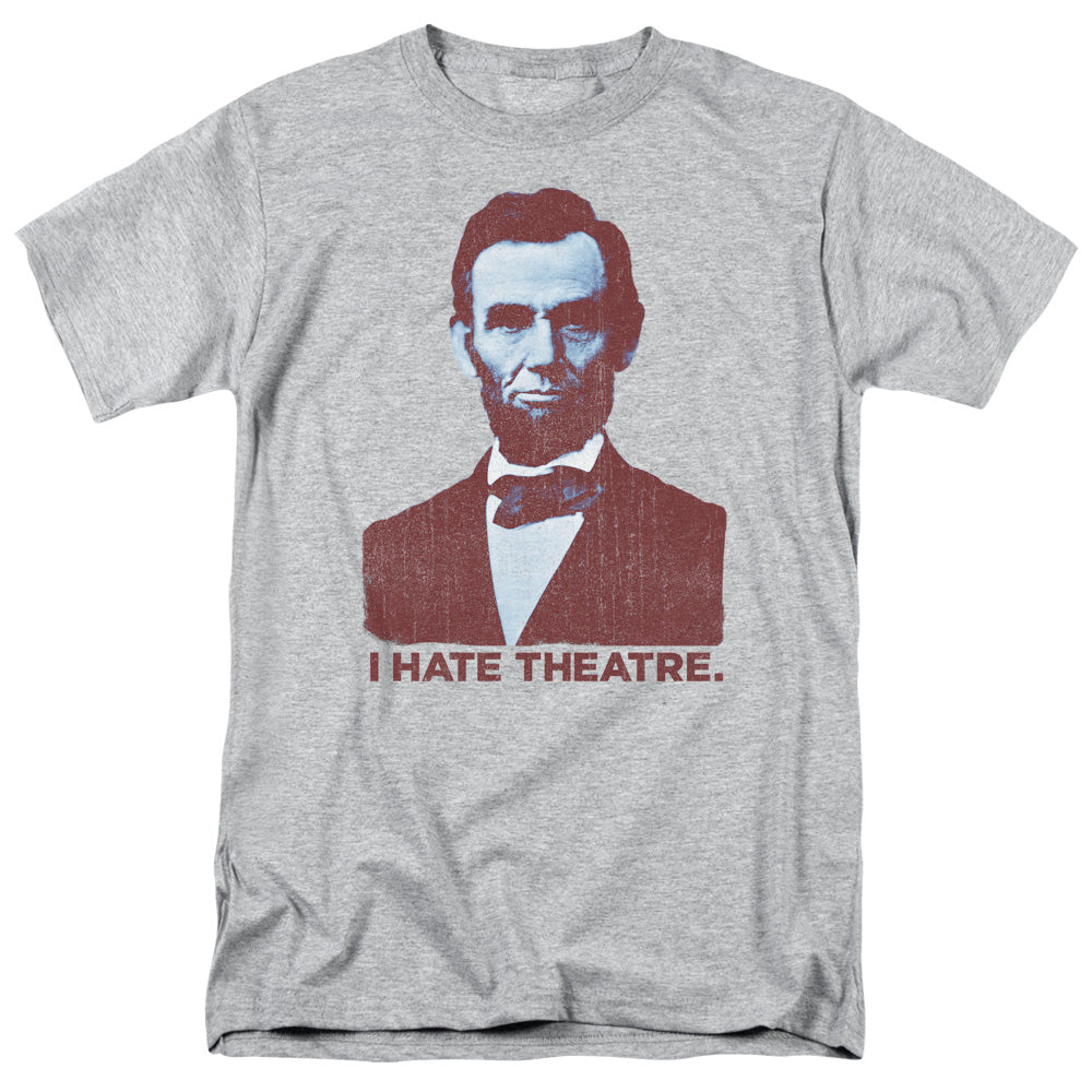 Abe Theatre Mens T Shirt Athletic Heather Hoodie, Sweatshirt | CiraTrend.com
