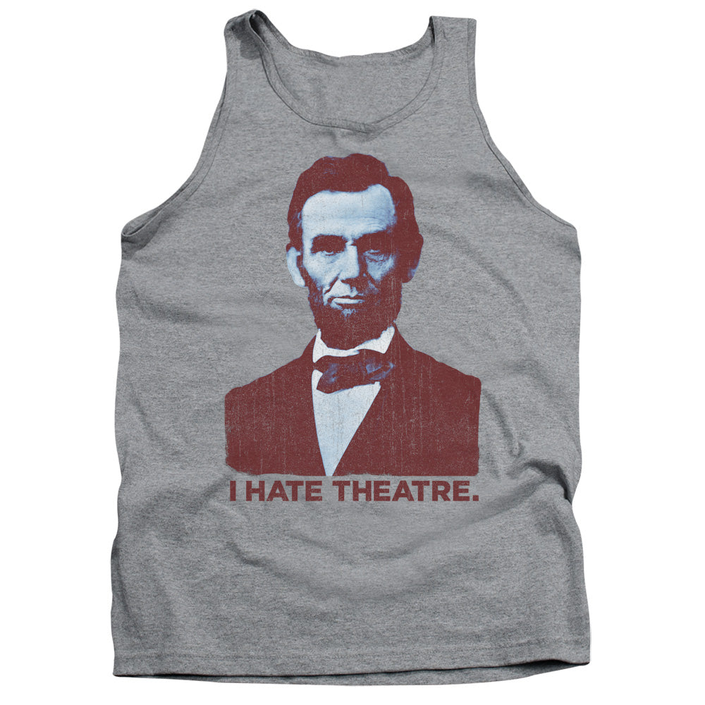 Abe Theatre Mens Tank Top Shirt Athletic Heather Hoodie, Sweatshirt | CiraTrend.com (Image 2)