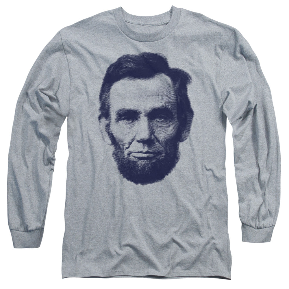 Abe Long Sleeve Shirt Athletic Heather T-Shirts, Hoodie, Sweatshirt