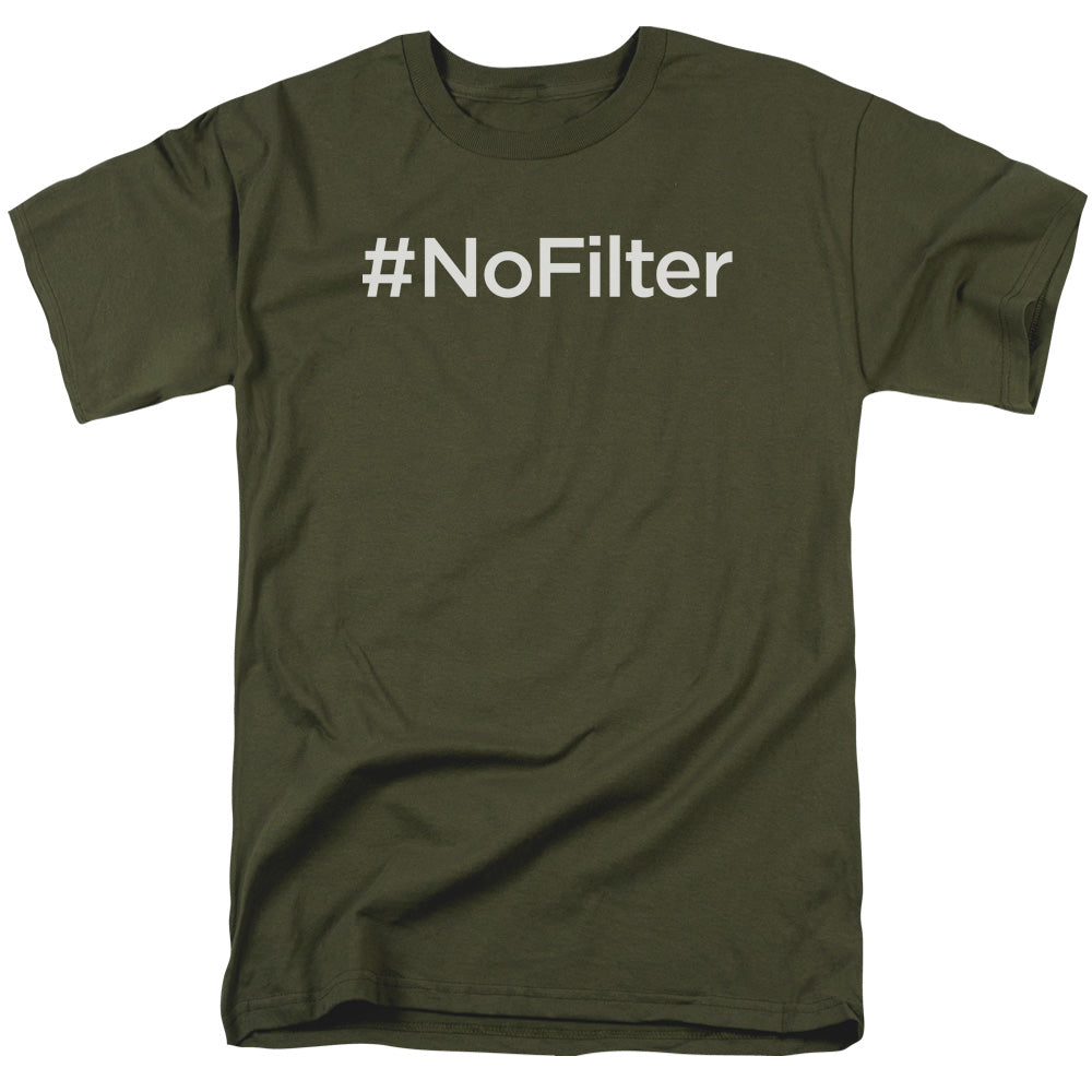 #Nofilter Mens T Shirt Military Green Hoodie, Sweatshirt | CiraTrend.com