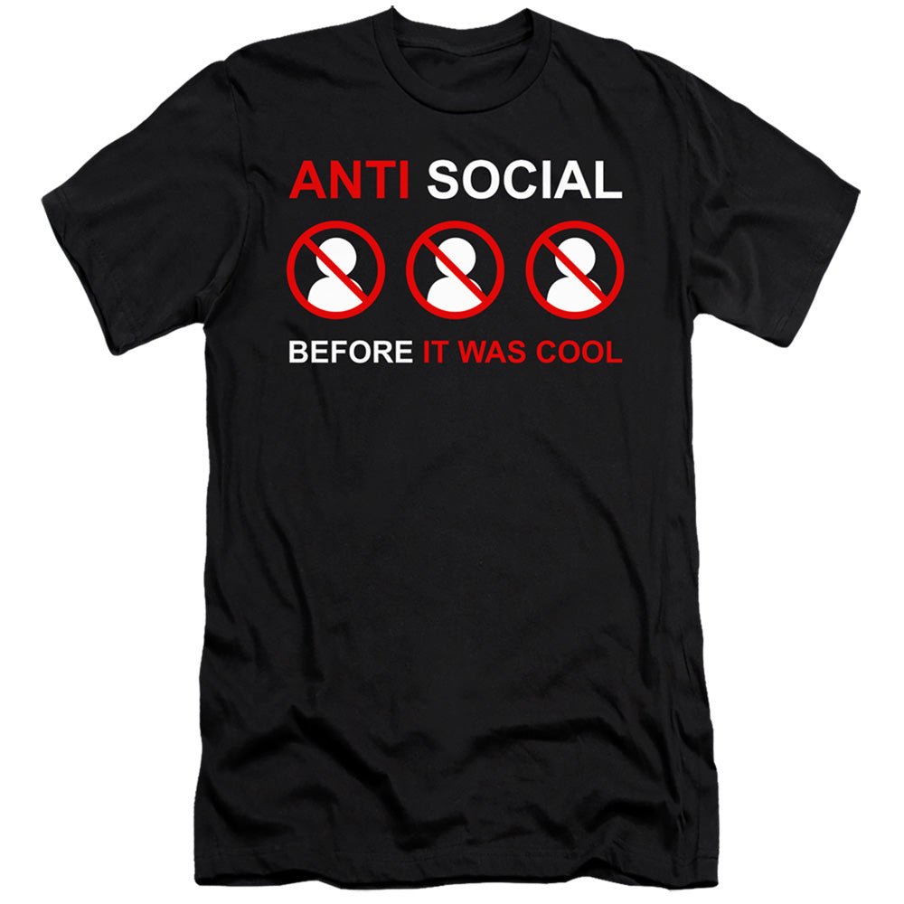 Anti Social Hbo Premium Bella Canvas Slim Fit Mens T Shirt Black Hoodie, Sweatshirt | CiraTrend.com