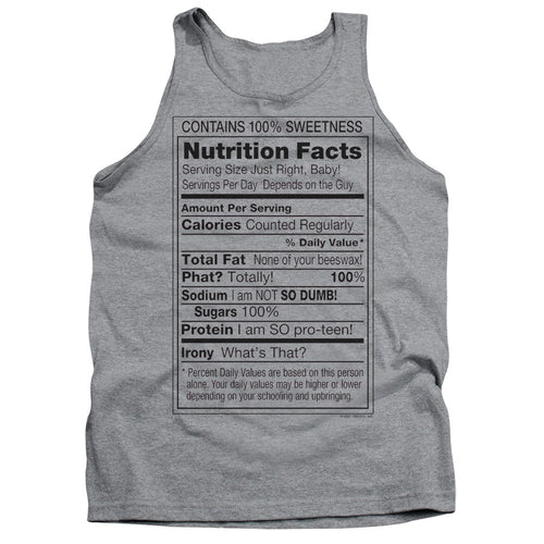 100% Sweetness Mens Tank Top Shirt Athletic Heather Hoodie, Sweatshirt | CiraTrend.com (Image 1)