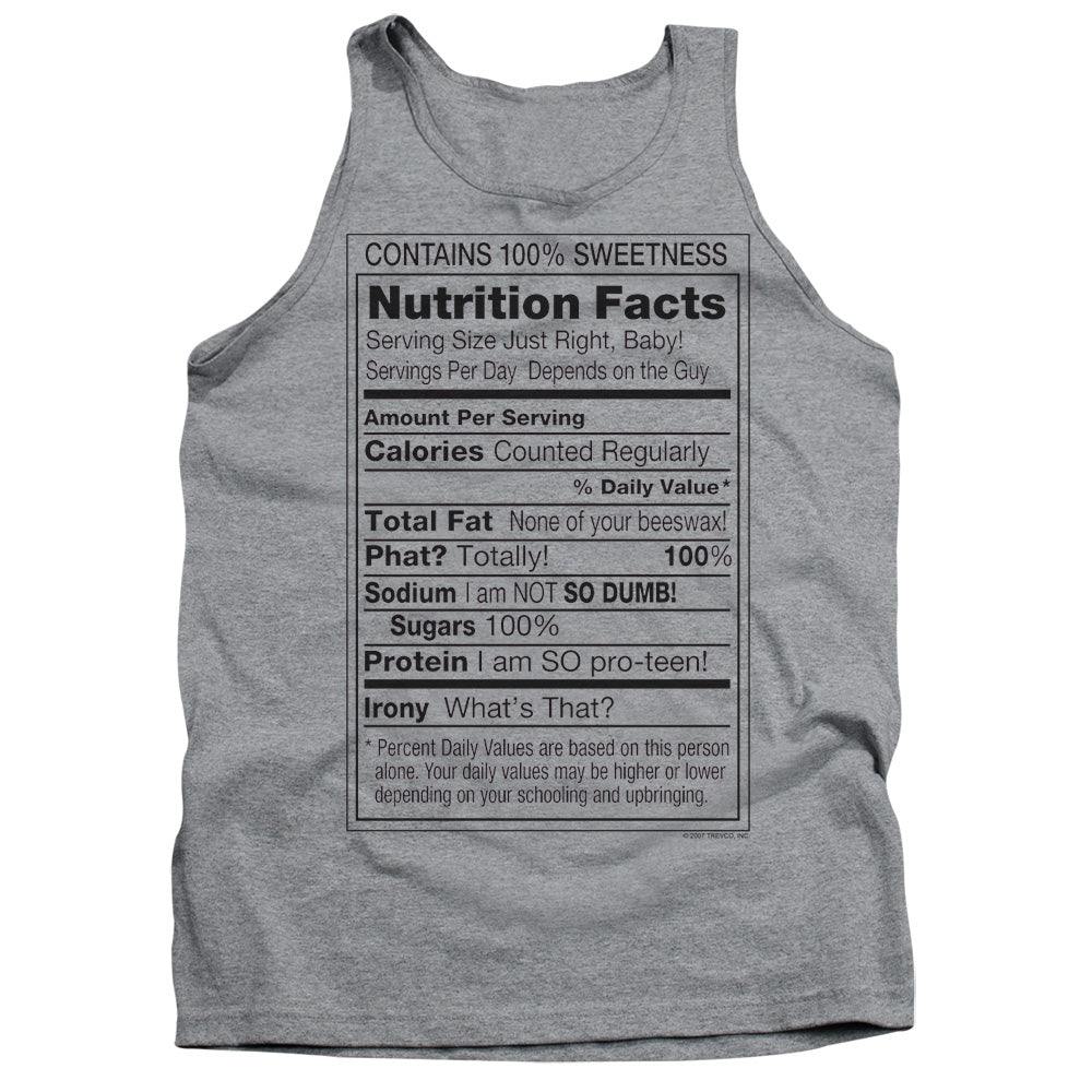 100% Sweetness Mens Tank Top Shirt Athletic Heather Hoodie, Sweatshirt | CiraTrend.com (Image 2)
