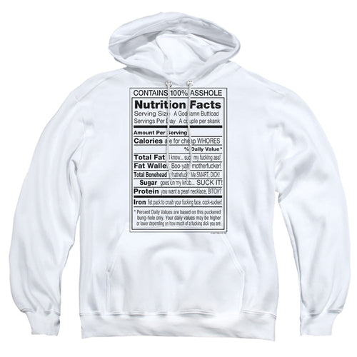 100% Asshole Mens Hoodie White T-Shirts, Sweatshirt | CiraTrend.com (Image 2)