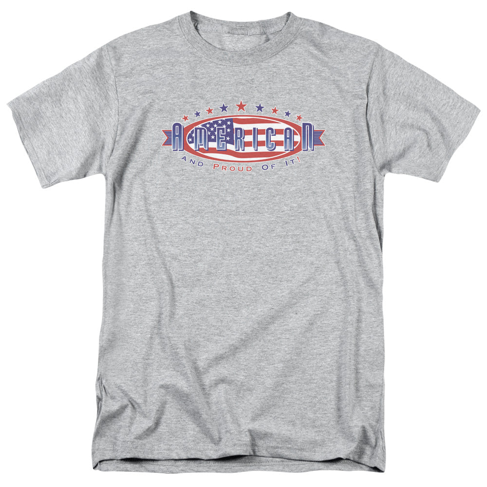 American And Proud Mens T Shirt Athletic Heather Hoodie, Sweatshirt | CiraTrend.com