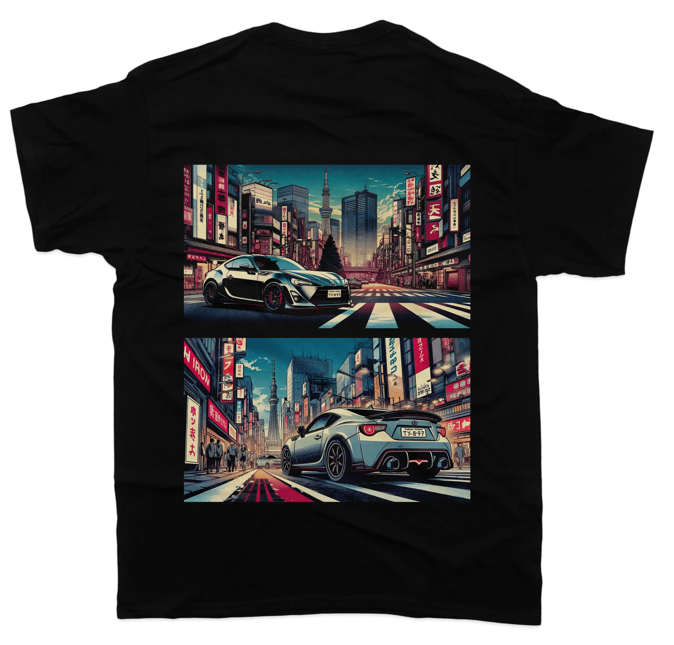 GT86 Comic T-Shirt - Unisex - Car Enthusiast - Drifting Drag JDM Hoodie, Sweatshirt | CiraTrend.com