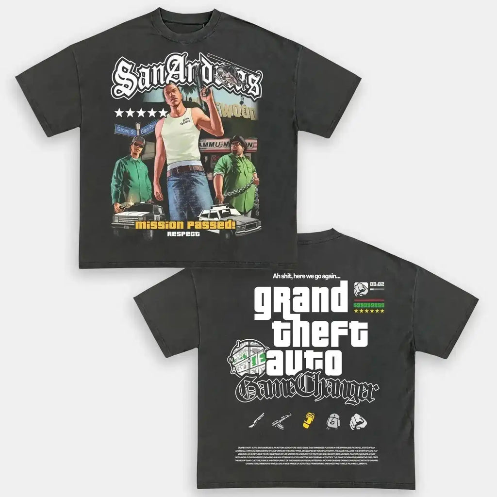 GTA SAN ANDREAS TEE - [DS] Hoodie, Sweatshirt | CiraTrend.com (Image 1)