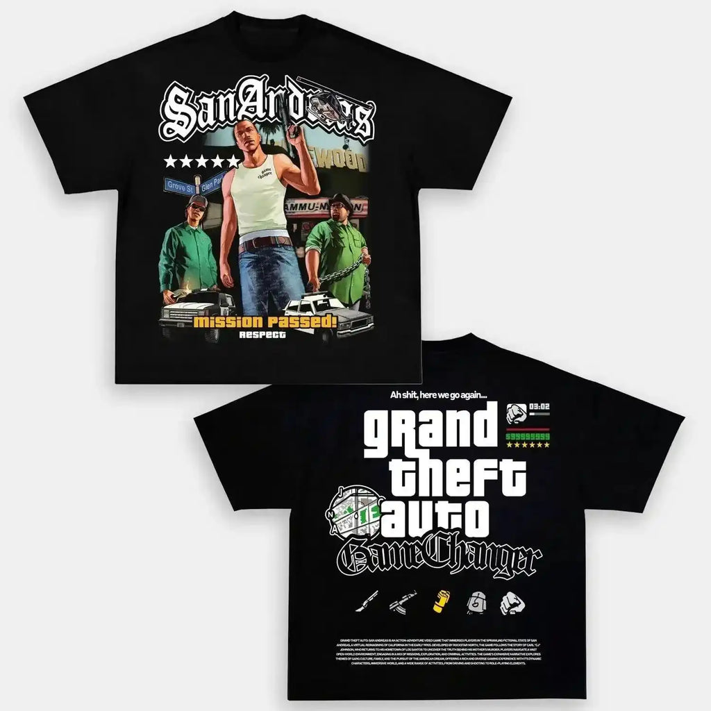 GTA SAN ANDREAS TEE - [DS] Hoodie, Sweatshirt | CiraTrend.com (Image 2)