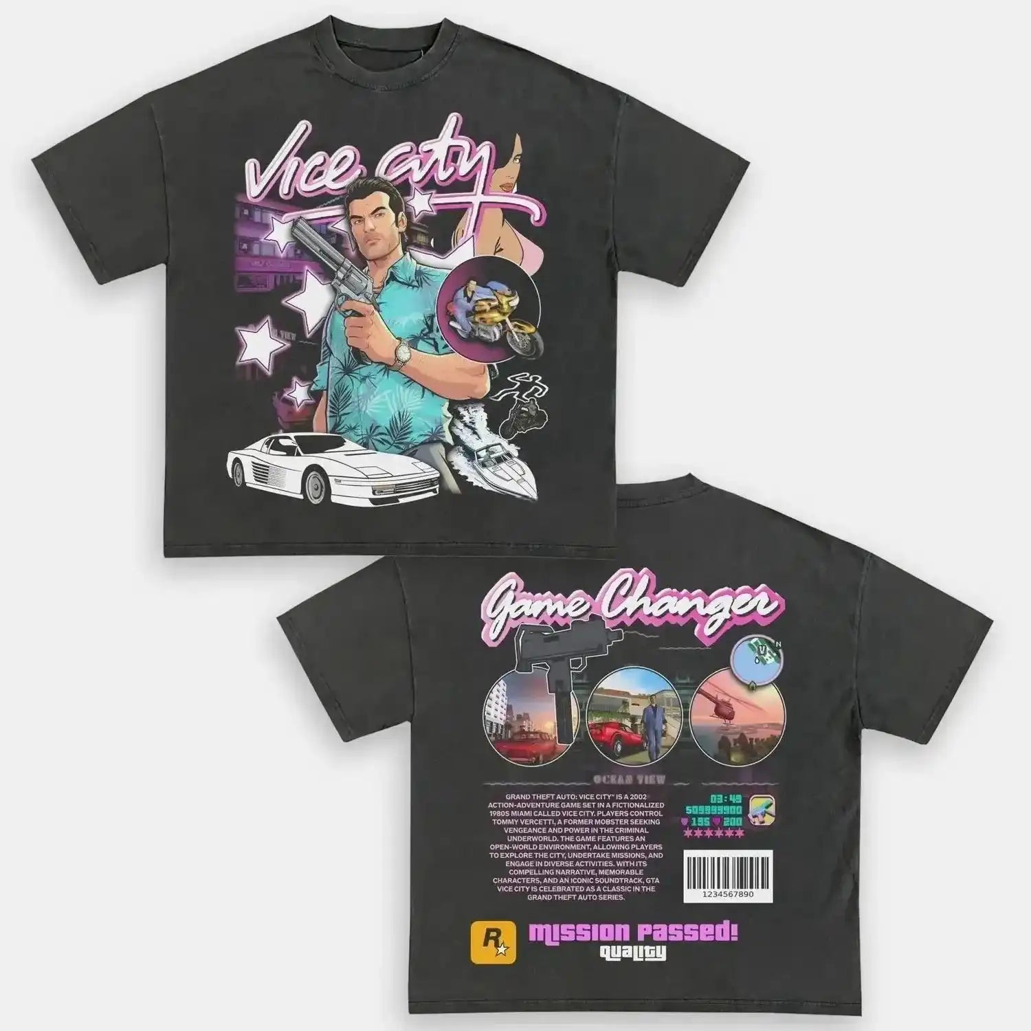 GTA VICE CITY TEE - [DS] Hoodie, Sweatshirt | CiraTrend.com (Image 4)
