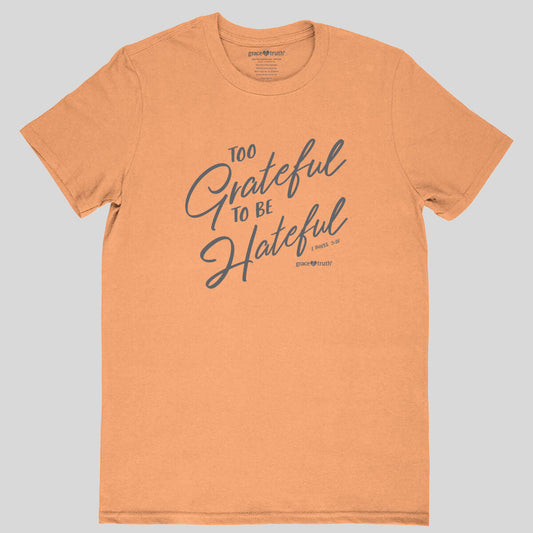 grace & truth Womens T-Shirt Grateful