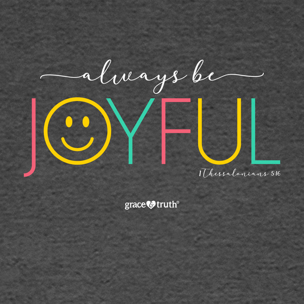 grace & truth Womens T-Shirt Joyful Smile Hoodie, Sweatshirt | CiraTrend.com (Image 2)