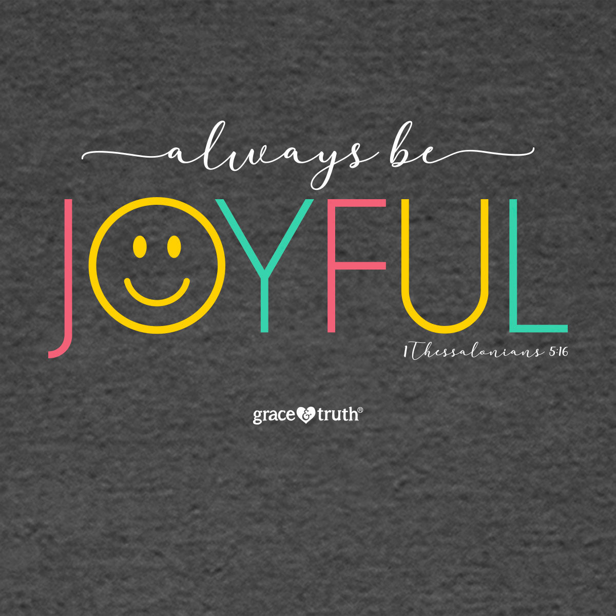 grace & truth Womens T-Shirt Joyful Smile Hoodie, Sweatshirt | CiraTrend.com (Image 2)