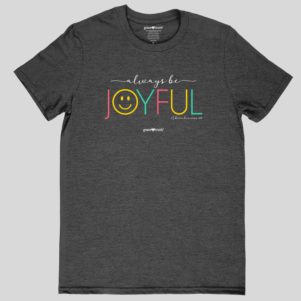 grace & truth Womens T-Shirt Joyful Smile Hoodie, Sweatshirt | CiraTrend.com (Image 1)