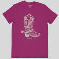 grace & truth Womens T-Shirt Cowboy Boot Guided By Bible Hoodie, Sweatshirt | CiraTrend.com (Image 1)