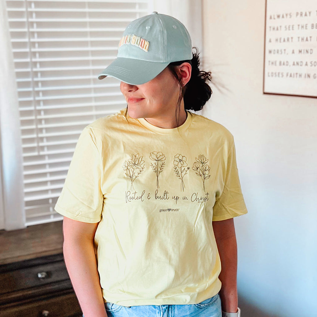 grace & truth Womens T-Shirt Rooted In Christ Hoodie, Sweatshirt | CiraTrend.com (Image 5)