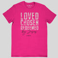 grace & truth Womens T-Shirt Redeemed By Jesus Hoodie, Sweatshirt | CiraTrend.com (Image 1)