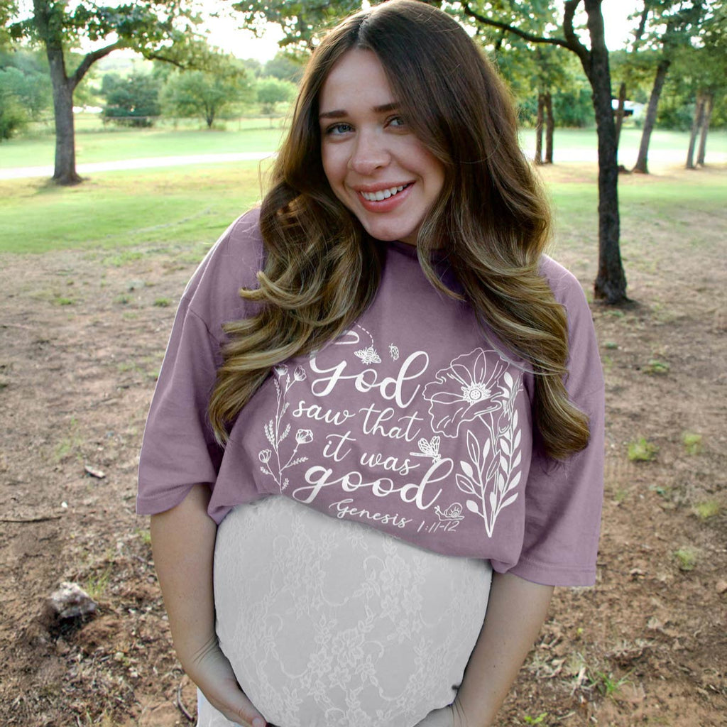 grace & truth Womens T-Shirt It Was Good Genesis 1: 11-12 Hoodie, Sweatshirt | CiraTrend.com (Image 4)