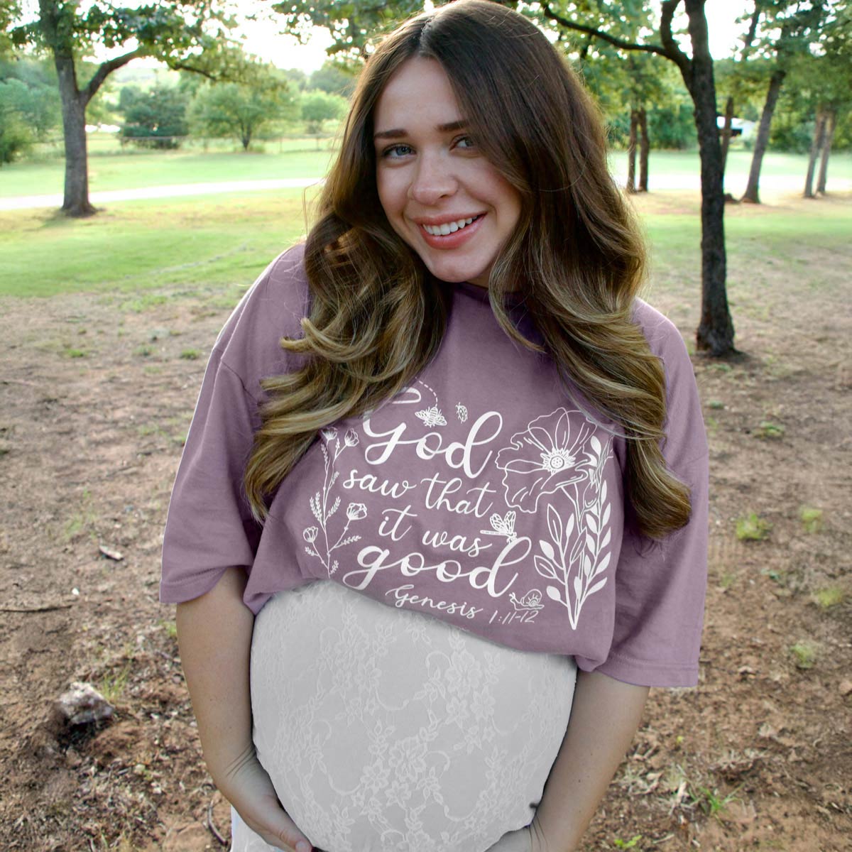 grace & truth Womens T-Shirt It Was Good Genesis 1: 11-12 Hoodie, Sweatshirt | CiraTrend.com (Image 4)
