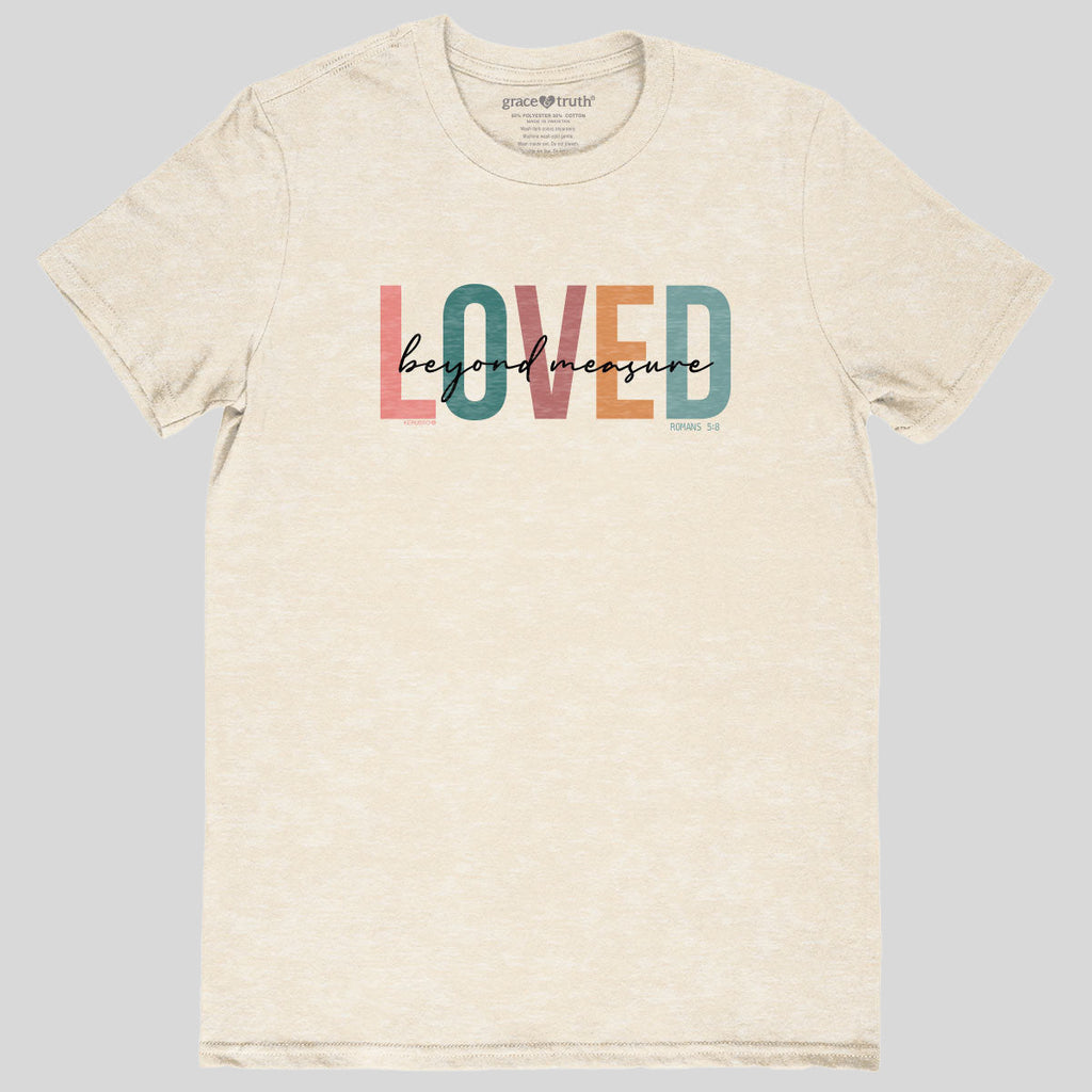 grace & truth Womens T-Shirt Loved Hoodie, Sweatshirt | CiraTrend.com (Image 1)