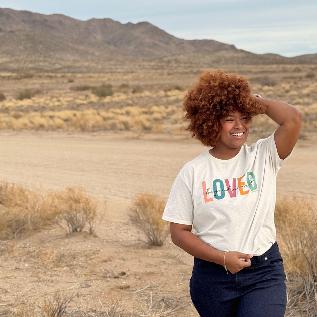 grace & truth Womens T-Shirt Loved Hoodie, Sweatshirt | CiraTrend.com (Image 3)