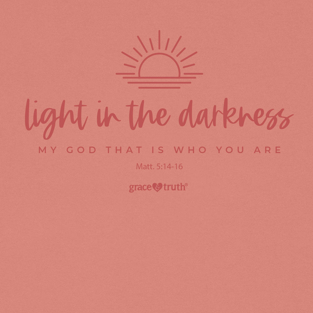 grace & truth Womens T-Shirt Light In The Darkness Hoodie, Sweatshirt | CiraTrend.com (Image 2)