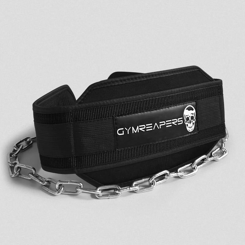 GYMREAPERS Dip Belt with Heavy-Duty Steel Chain for Weighted Dips, Chin-Ups & Squats - Black T-Shirts, Hoodie, Sweatshirt