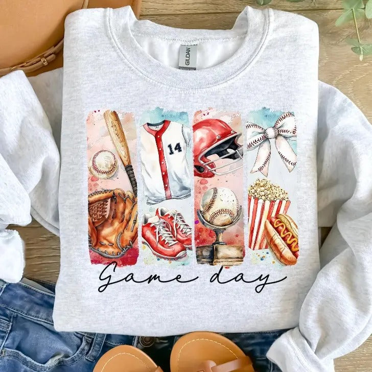 Game Day Baseball  Transfers - THIS IS NOT A SHIRT Hoodie, Sweatshirt | CiraTrend.com