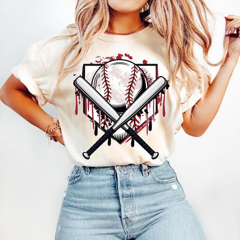 Game Day Baseball Drip Tshirt, Baseball Coquette Shirt, Baseball Mama Tee, Tis the Season Hoodie, Sweatshirt | CiraTrend.com