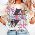 Game Day Baseball Shirt With Pink Brushstroke, Mom Surprise Gift, Mother's Day Outfit Hoodie, Sweatshirt | CiraTrend.com