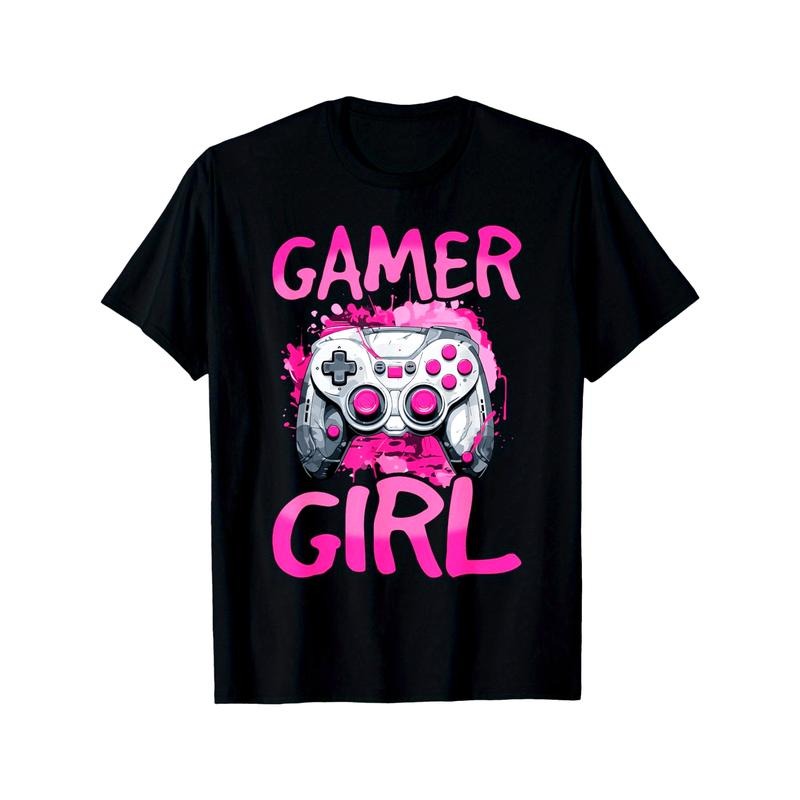 Gamer Gaming Gamer Girl T-Shirt made in usa Hoodie, Sweatshirt | CiraTrend.com