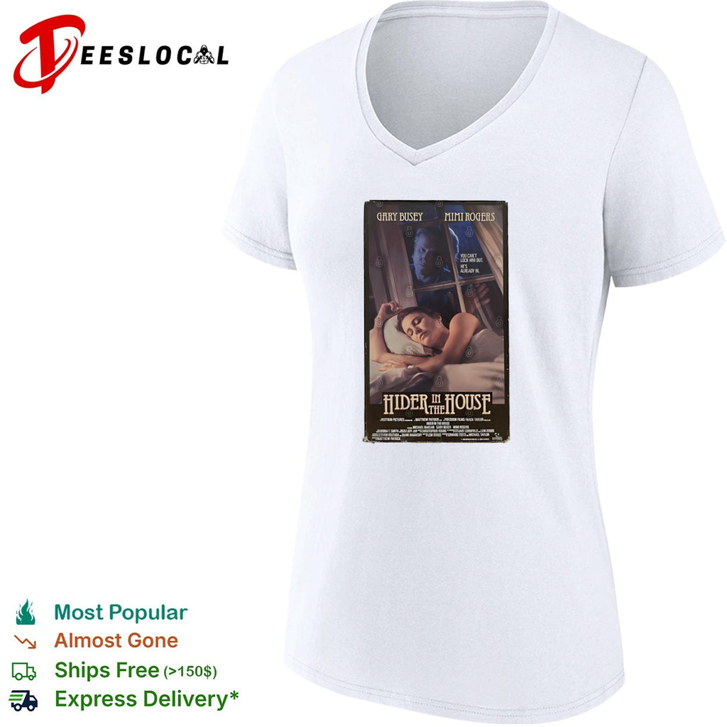 Gary Busey movie poster hider in the house shirt