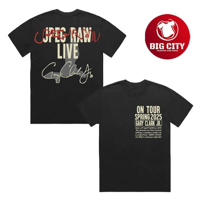 Gary Clark Jr Gcjr Jpeg Raw Spring Two Sided Shirt