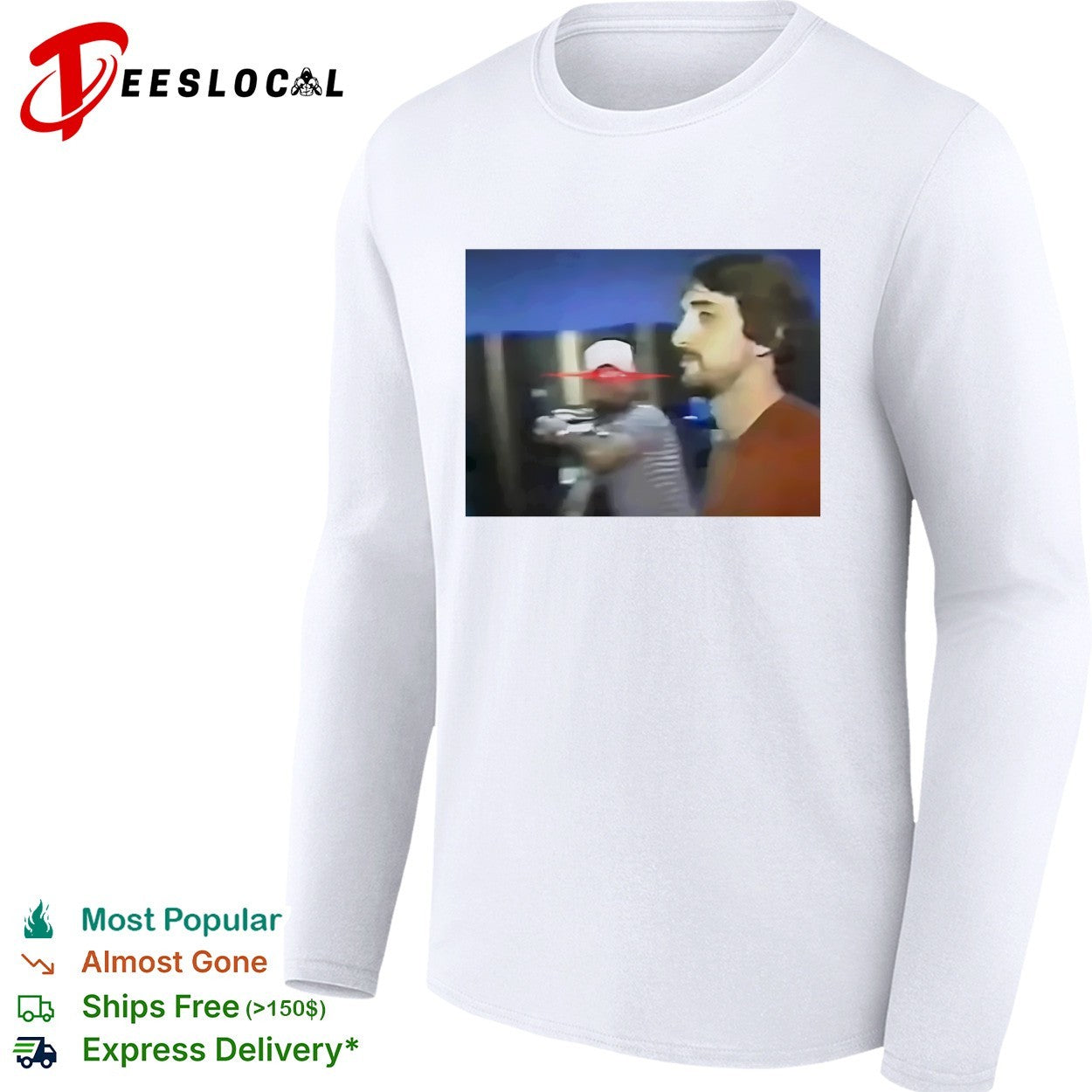Gary Plauché shot Jeff Doucet at Metropolitan Baton Rouge 16 3 1984 shirt