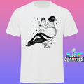 Gary Riding Pigeon Shirt