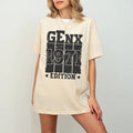 Gen X 1971 Edition Shirt, Gen X Colors T-shirt, Generation X Shirt,Trendy Shirt, GEN X Raised On Hose Water & Neglect...