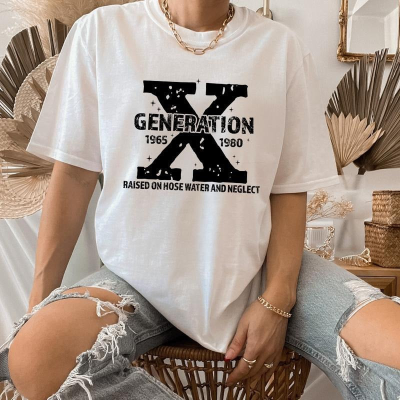 Gen X Shirt, Unisex Generation X T-Shirt, Gen X Tee, Gen X Birthday Gift, T-Shirts for Gen Xstyle{n002}2 Hoodie, Sweatshirt