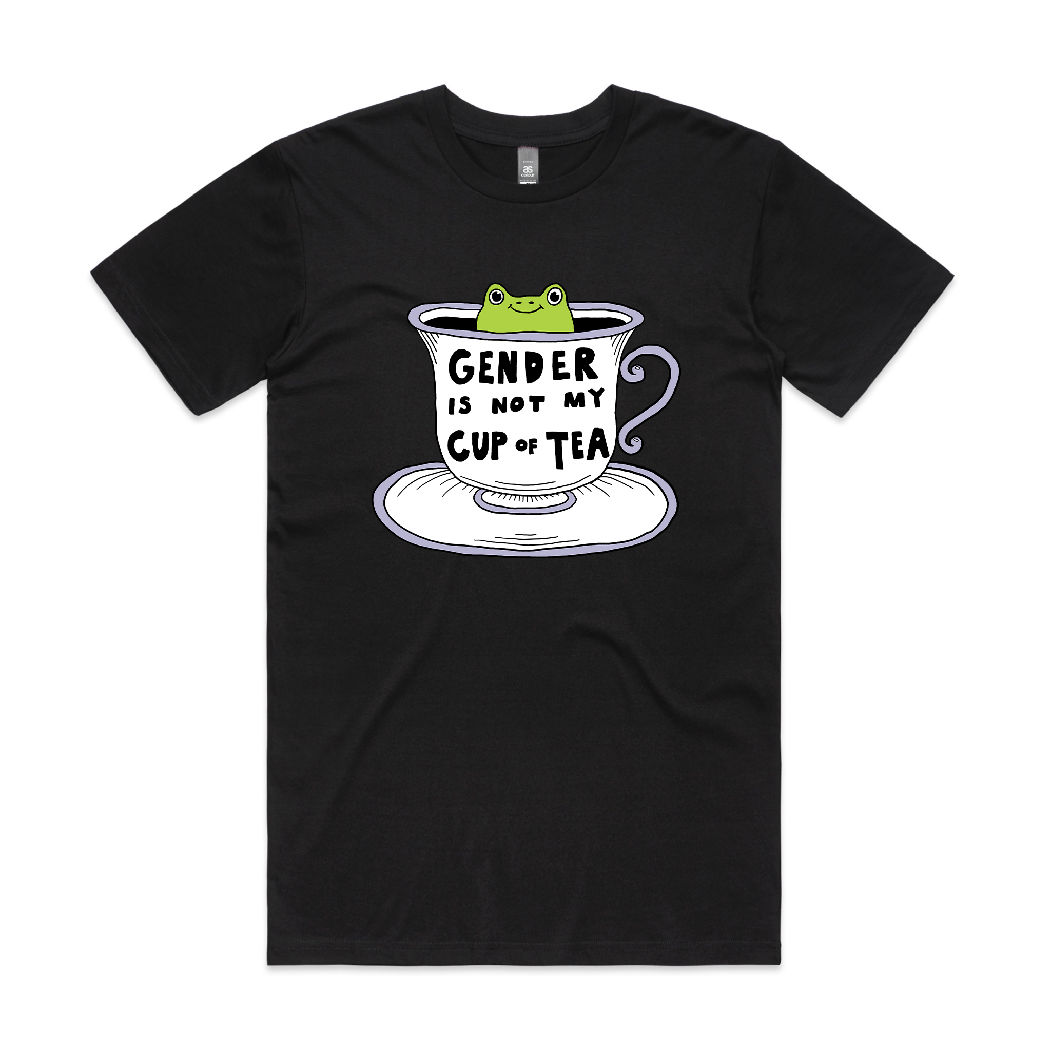 Gender Is Not My Cup Of Tea Tee Hoodie, Sweatshirt | CiraTrend.com (Image 1)